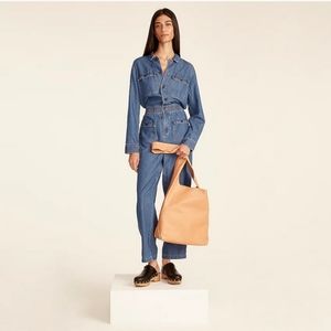 J Crew Denim Jumpsuit